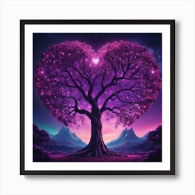 Heart Tree 3 Art Print