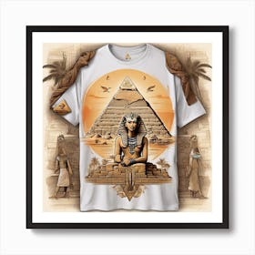 Egyptian Pyramid Art Print