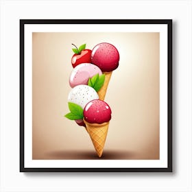 Ice Cream 1 Art Print