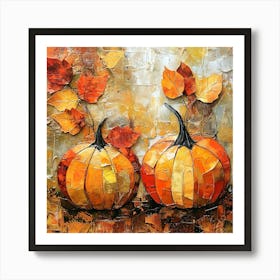 The Pumpkin Harvest 12 Art Print