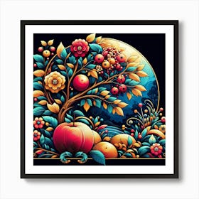 Apple Tree Art Print