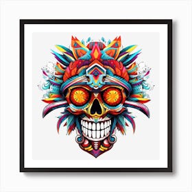 Sugar Skull 1 Art Print