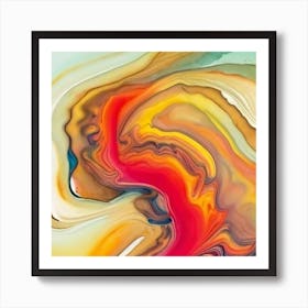 Abstract Painting 33 Art Print