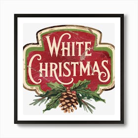 White Christmas Poster