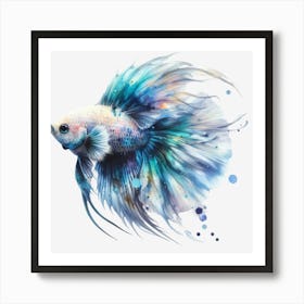 Siamese Catfish Art Print