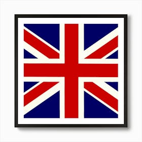 British Flag Art Print