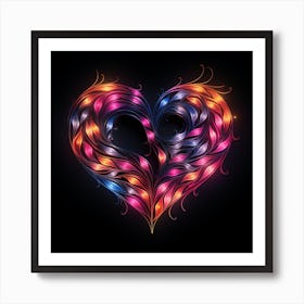 Love Neon (9) Art Print