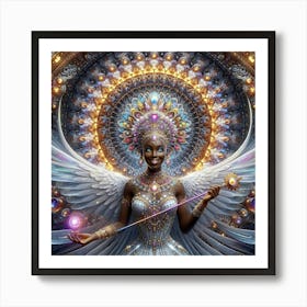 Angel Of Light 15 Art Print