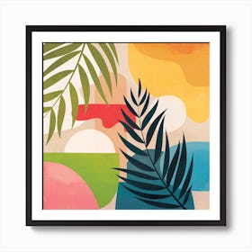 Sunrise Garden 13 Art Print