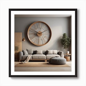 Modern Living Room Art Print