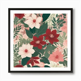 Floral Pattern Art Print