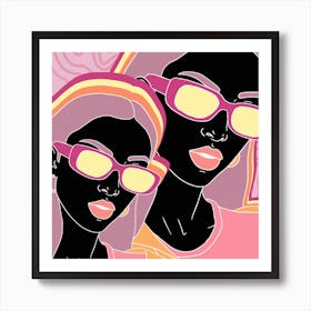 Esme Twinning Square Art Print