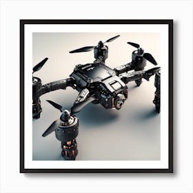 Drone Stock Videos & Royalty-Free Footage Art Print