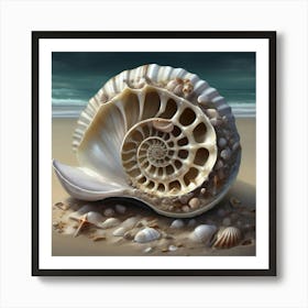 Fractural of life Art Print