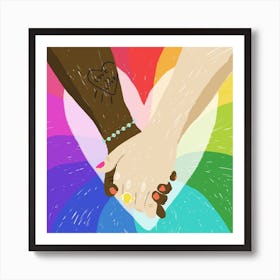 Pride Square Art Print