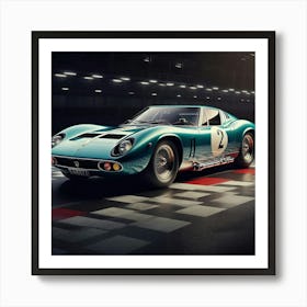 Ferrari Gtb Vintage Car  Art Print