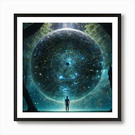 Sphere Of Light 3 Art Print