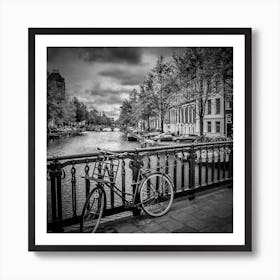 Amsterdam Emperor‘s Canal Square Art Print