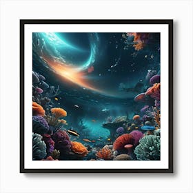 Depths Of The Imagination 21 Art Print