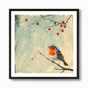 Birds. The Poem Of The Fluttering Seasons [鳥たち: 羽ばたく季節の詩] (IV) Art Print