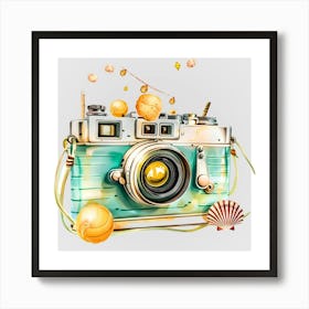 Watercolor Summer Photography 5 Art Print