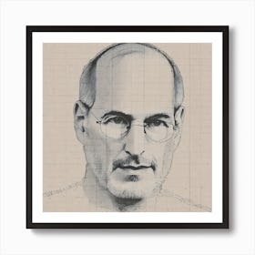 Steve Jobs 156 Art Print