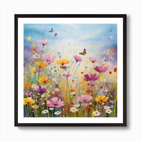 Spring Meadow Art Print