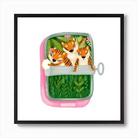 Tigers In A Tin Poster