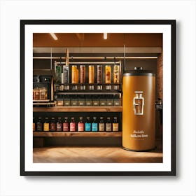 Photorealistic Minimal Products Displayed But Uniq (1) Art Print