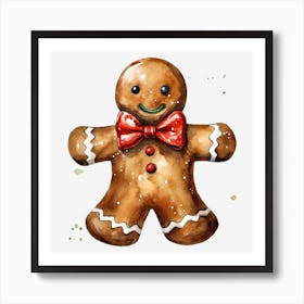 Gingerbread Man 14 Art Print