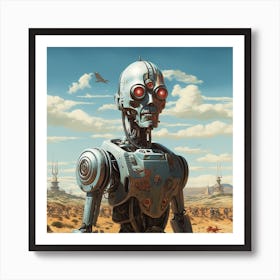 Star Wars Robot Art Print