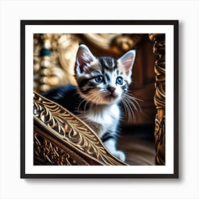 Kitty Cat 1 Art Print