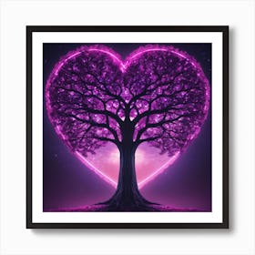 Heart Tree 14 Art Print