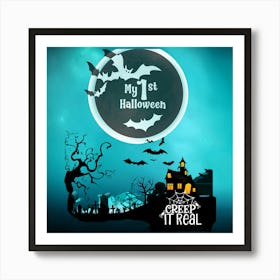 Creep It Real Art Print