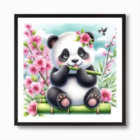 Panda Bear Art Print