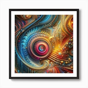 Fractal Art Art Print