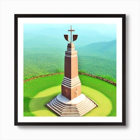 Monument To Freedom 3 Art Print