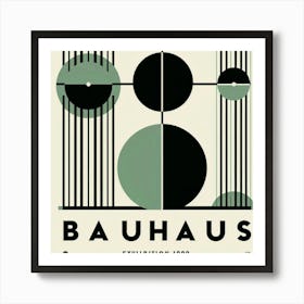 Bauhaus Exhibition print 1 Art Print