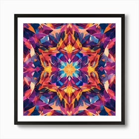 Abstract Mandala 7 Art Print