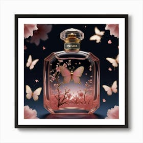 Prada Perfume Bottle Art Print
