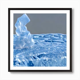 Ice Sculpture Art Print