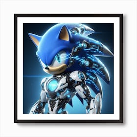 Sonic The Hedgehog 75 Art Print