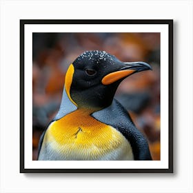 King Penguin 3 Art Print