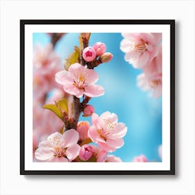 Cherry Blossoms Art Print