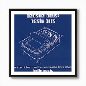 Beastie Boys Albums 11 Art Print