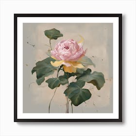 Peony Art Print