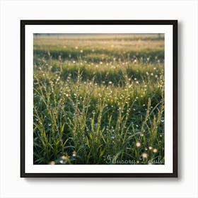 Field in the Prairies Art Print