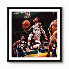 Nba Basketball Art Print