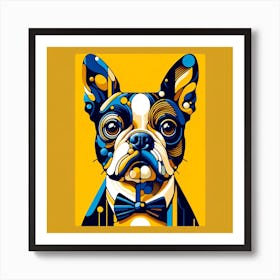Boston Terrier 01 Art Print