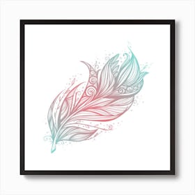 Feather Feather Art Print